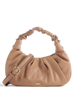  DKNY Reese Borsa a mano pelle sintetica marrone chiaro  